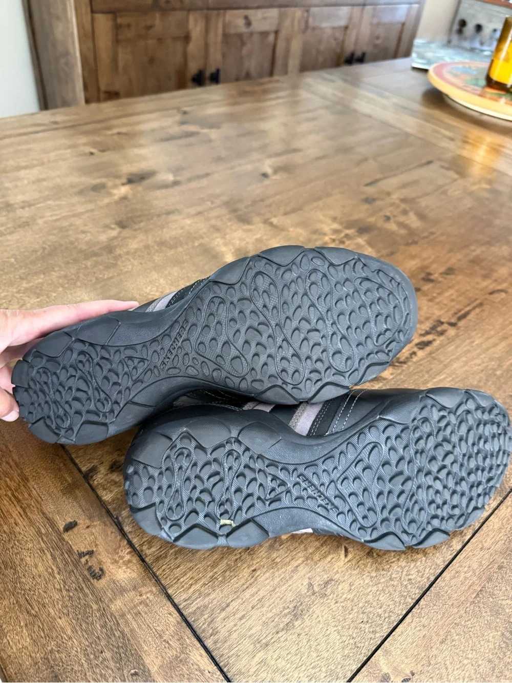 Men's Black Slip-On Athletic Casual Shoes